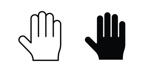Fototapeta premium Hand icon pack for web and apps design projects
