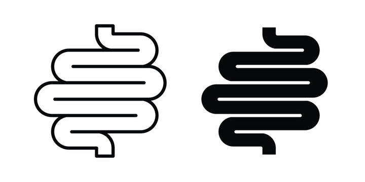 Intestine icon pack for web and apps design projects