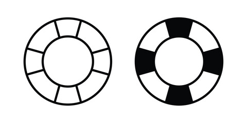 Life buoy icon pack for web and apps design projects © Franklin