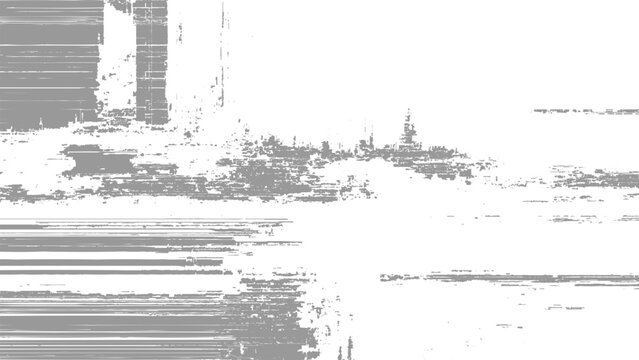 Glitchy distorted digital error texture with horizontal and vertical lines abstract background