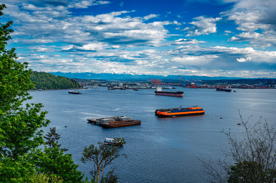 Port Rainier And Clouds 5