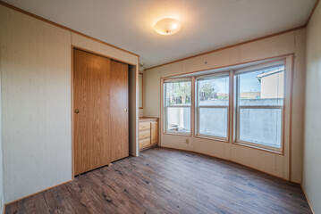 Obraz premium Empty Bedroom Ready For Move-In
