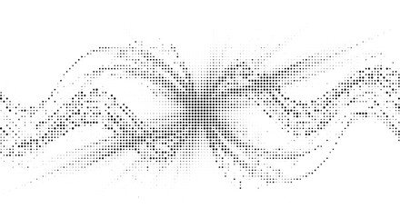 Halftone dotted dinosaur isolated on transparent background prehistoric reptile illustration © Ahsan