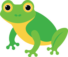 Fototapeta premium Frog vector illustration