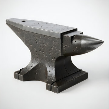Heavy metal anvil for blacksmithing and metal working