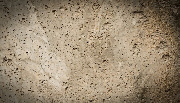 Rough Textured Weathered Gray Concrete Wall Surface Background.