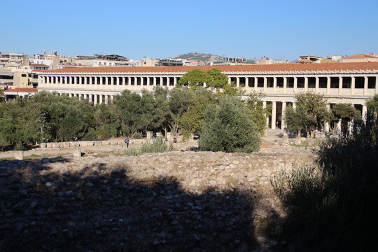 agora antigua de atenas