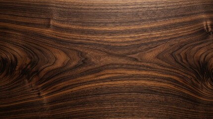 Obraz premium Rich Dark Wood Grain Texture Exhibiting Organic Wavy Patterns and Deep Brown Tones