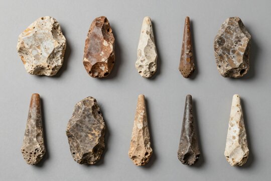 Selection of Stone Tools - Primitive Artifacts