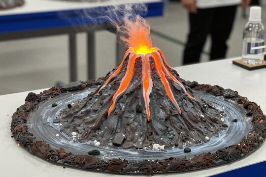 Volcanic Eruption Science Model