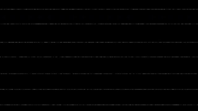 Old film tape defects 4K video alpha channel.