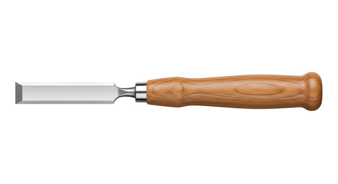 Wood Carver Chisel Tool isolated on transparent background PNG