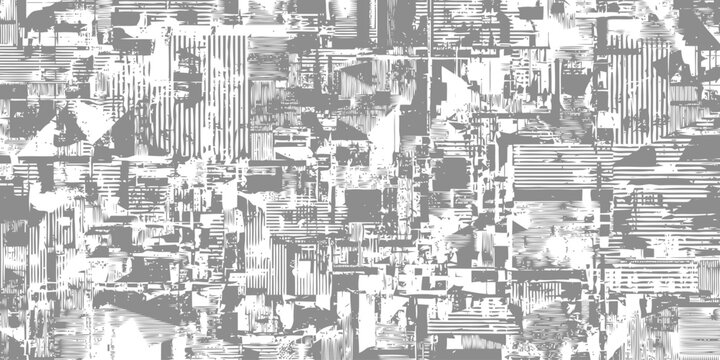 Rough industrial grunge background with abstract geometric shapes and distressed line textures for bold visual projects