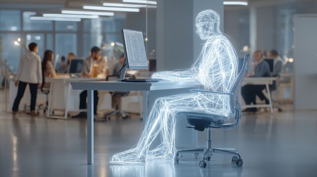 High speed AI agent automating digital work and knowledge tasks