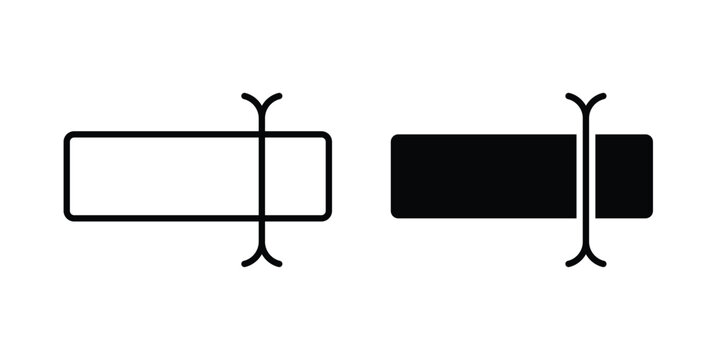 Rename icon set. Vector eps10