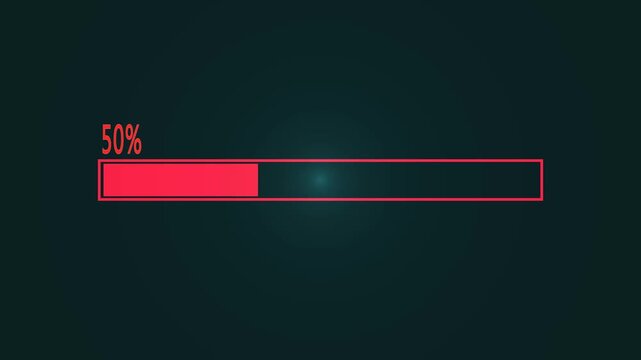 loading bar spinning load wheel.abstract beautiful loading icon , processing ,downloading , glowing ,colorful animation .loading bar animation