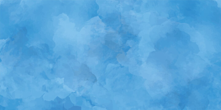 Vibrant blue watercolor background with rich abstract textures and brush strokes.