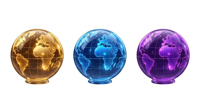 Three dragon eggs golden azure and amethyst hues