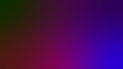 Obraz premium A smooth abstract gradient background featuring vibrant blending colors transitioning from deep dark green to bright saturated royal blue hues