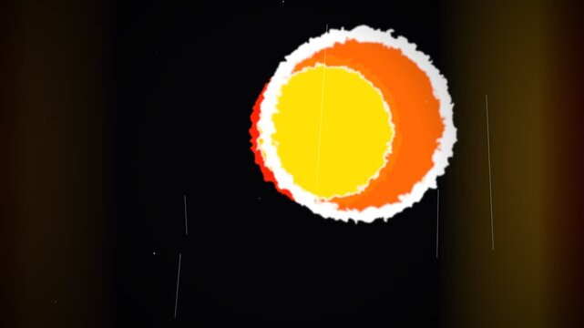 4K Retro Punch Hole Film Overlay: Abstract Grunge Burn Transition and Seamless Scratch Loop Background