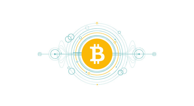 Abstract depiction of a decentralized financial network, symbolizing global digital currency transactions and the secure, innovative framework of blockchain technology shaping the future economy