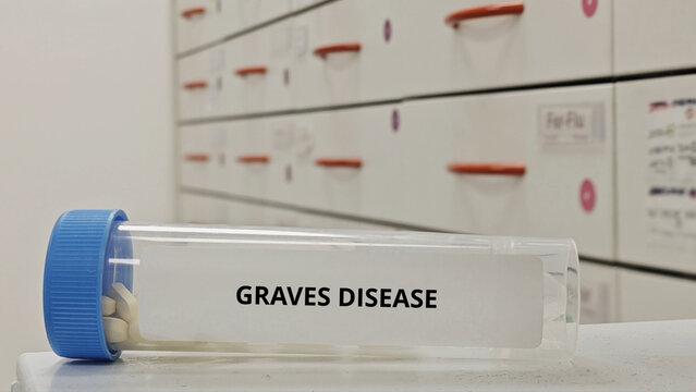 GRAVES DISEASE treatment tablets used to control autoimmune hyperthyroidism