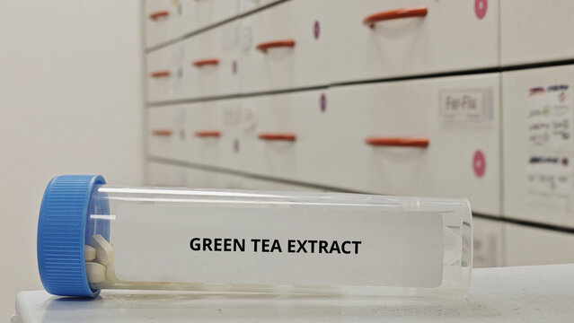 GREEN TEA EXTRACT tablets for support antioxidant defense and metabolism