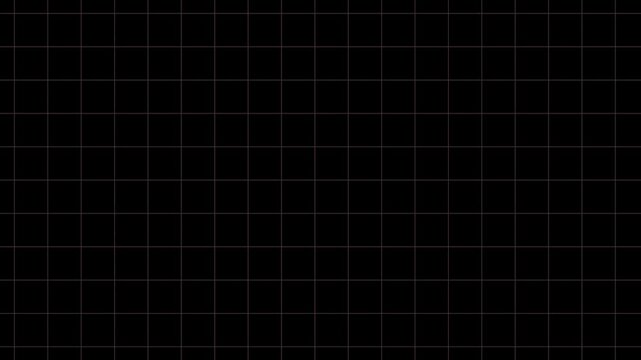 Information hologram overlay asset internet data concept, Seamless polygon dots digital motion graphic, Animated grid lines moving from bottom to top in background video, looping video set. 4k video