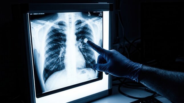 Medical Examination: Analyzing A Chest X-ray To Identify Potential Health Issues