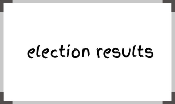 election results