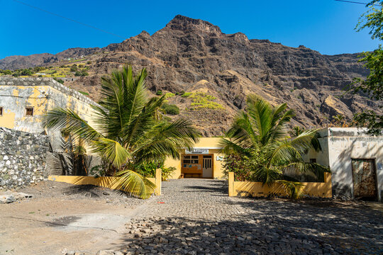 Health post in Tarrafal de Monte Trigo, Santo Ant&atilde;o Island-Cape Verde.