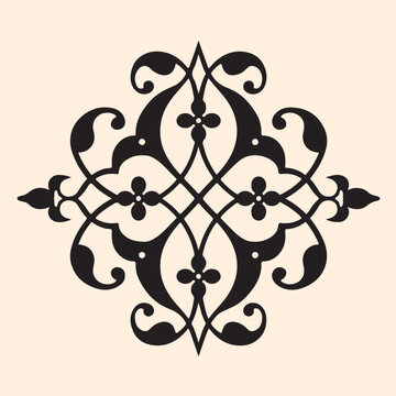 vintage decorative floral ornament