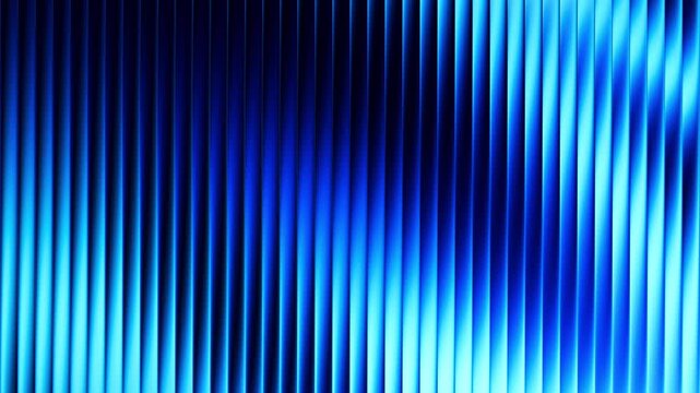 Futuristic neon waves of deep blue gradient flow in endless dance of light and motion with fractal glass glowing effect. Bold dynamic design blending smooth tones and trendy colors. Seamless 4K video