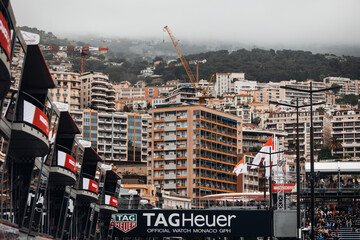 Fototapeta premium starting line Formula 1 of Monaco