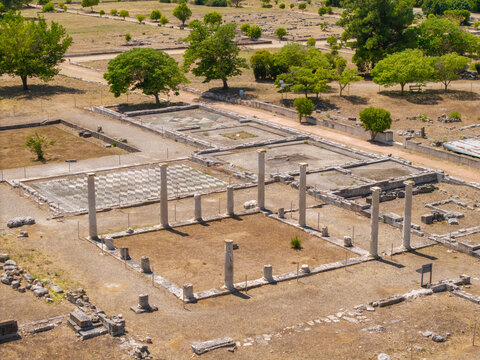 Ancient Ruins of Pella, Central Macedonia, Greece