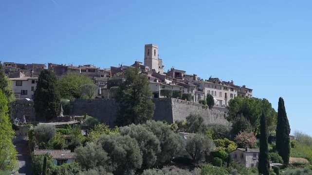 PACA, France - April 9, 2026: Saint-Paul-de-Vence