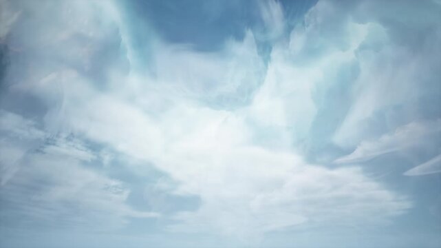Chaotic Skies On The Background 44