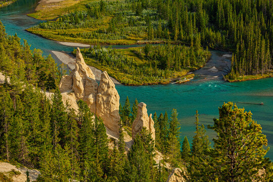 Hoodoos, Banff National Park, Alberta, Canada