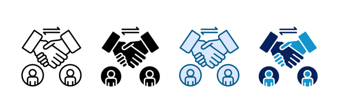 User Onboarding Icon Set Multiple Style Collection