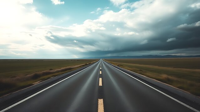 divergence. A symbolic fork in the road with two diverging paths under a dramatic sky, representing choices. wellbeing guides, coaching materials, designed for coaching and self-improvement content.