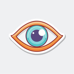 Obraz premium Stylized Eye Icon