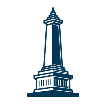 monument tower with pointed top and square base architecture