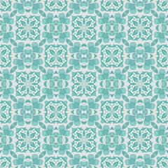 Fototapeta premium Patrón sin costuras Original. Colores. Formas. Estampa. Textura. Fondo. Caleidoscopio. Simétrico. Infinito