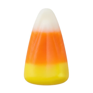 Colorful candy corn sweet treat.
