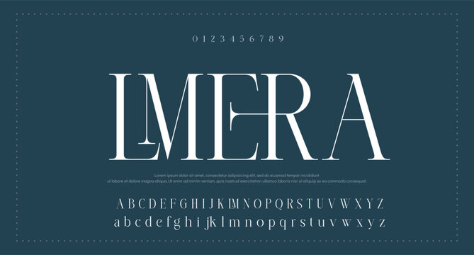 Luxury alphabet letters font. Typography elegant wedding classic lettering serif fonts decorative vintage retro concept. vector illustration 