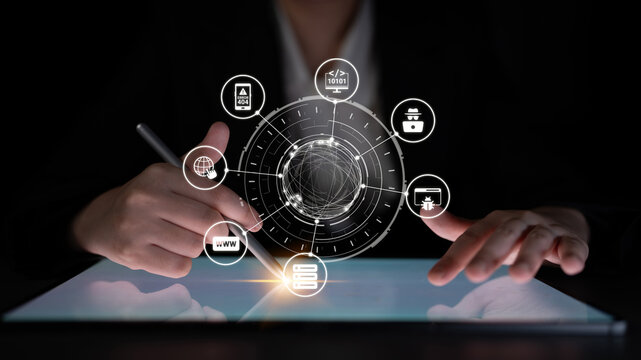 Software development with coding overlays, programming languages, developer tools, mobile app creation, and advanced programming for digital product development and software solutions. Entice
