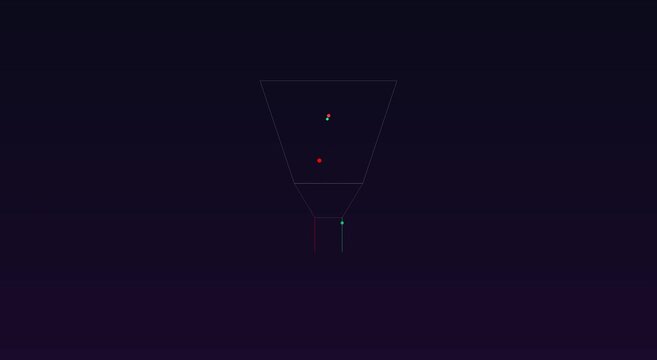 Sales funnel conversion animation marketing