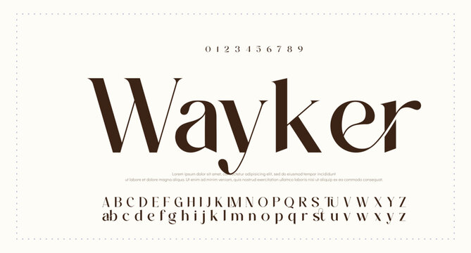  Creative font. Modern abstract digital tech font. Logo creative font, type, technology, movie, digital, music, movie. Fonts and illustration in vector format. 