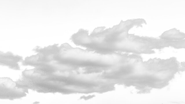 Isolated PNG cutout of a cloud on a transparent background, ideal for photo bashing, matte-painting, concept art