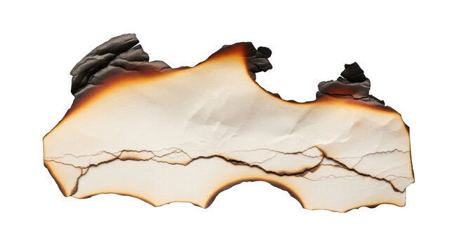 Burnt toast with crispy edges